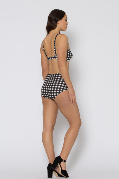 Revival - CheckThisOutBikiniBottom - black-white