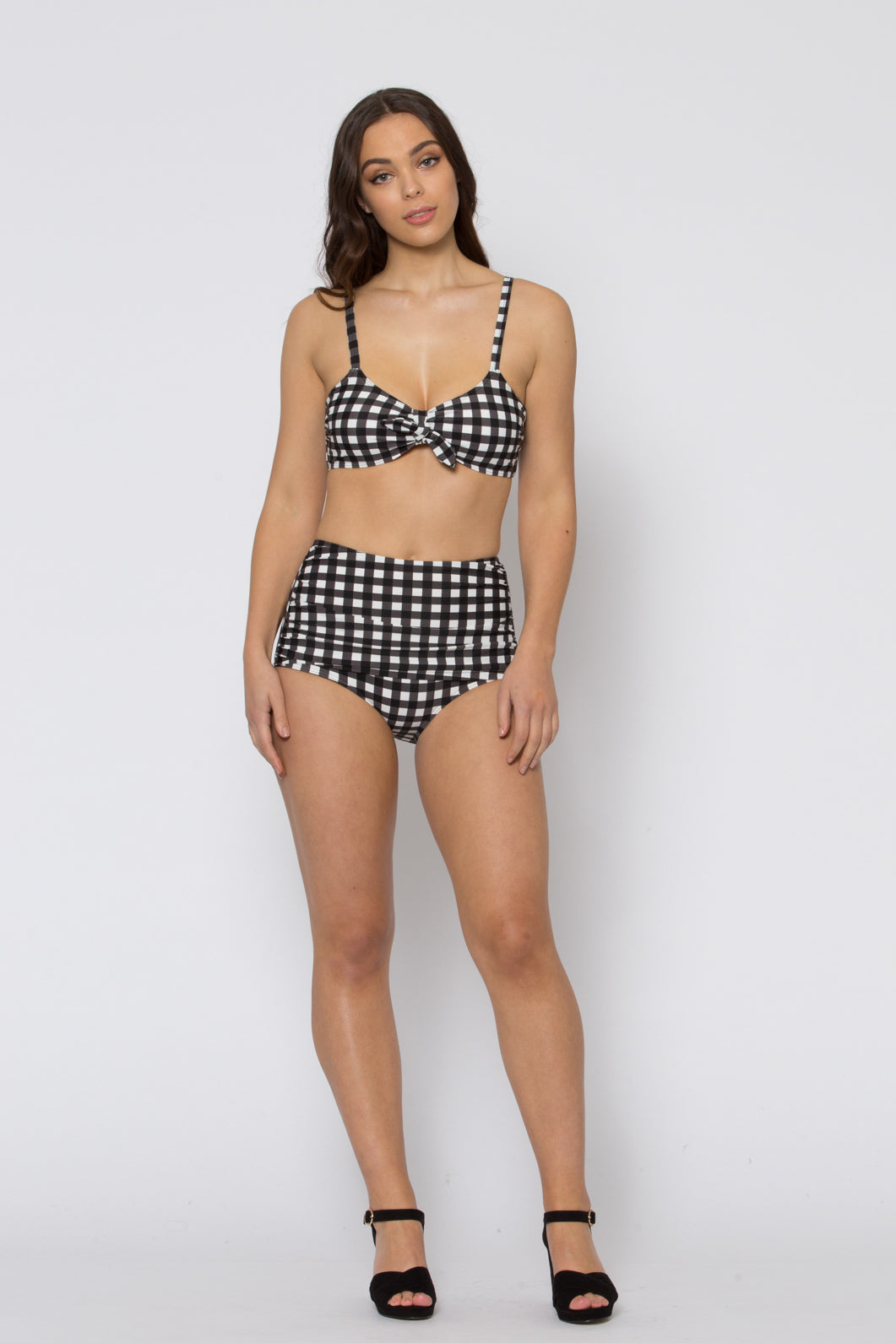 Revival - CheckThisOutBikiniBottom - black-white