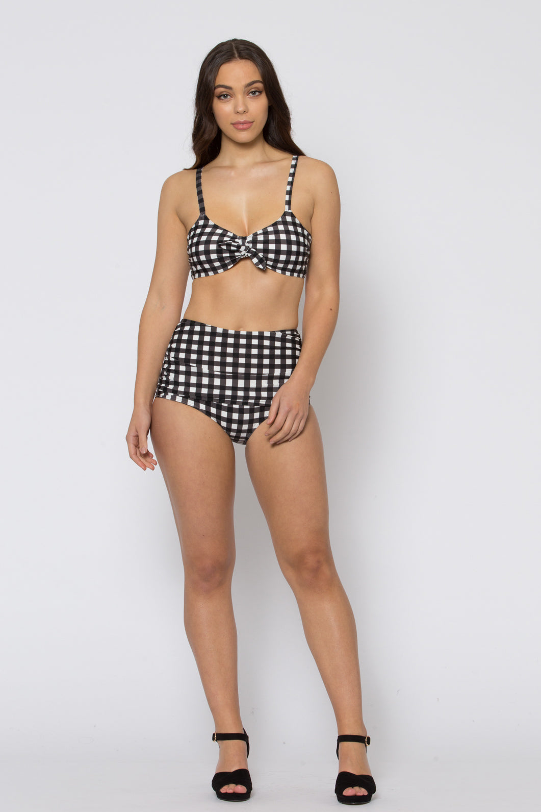 Revival - CheckThisOutBikiniBottom - black-white