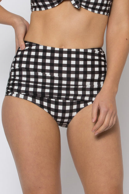 Revival - CheckThisOutBikiniBottom - black-white