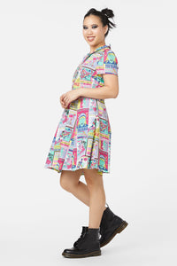 Revival - Hell On Wheels Dress - multi