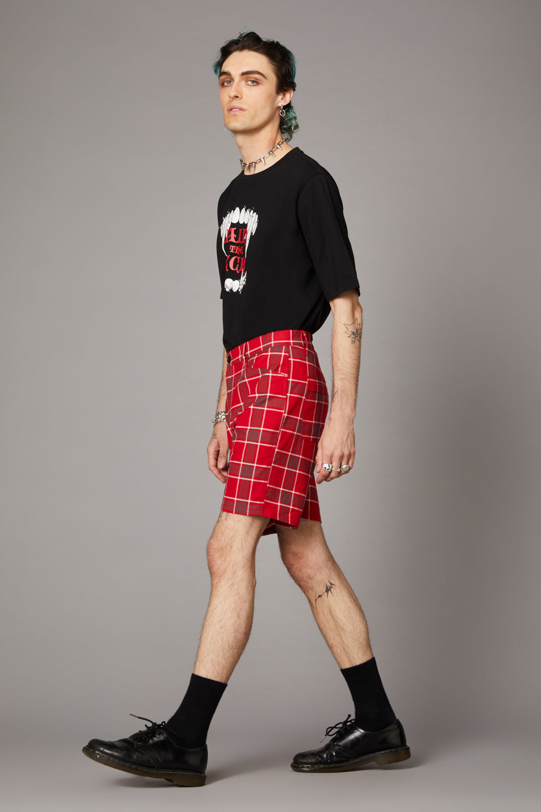 Red plaid clearance shorts mens