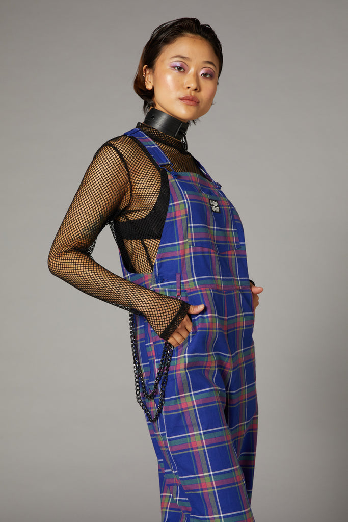 Dangerfield Werewolf Tartan Goth Overall
