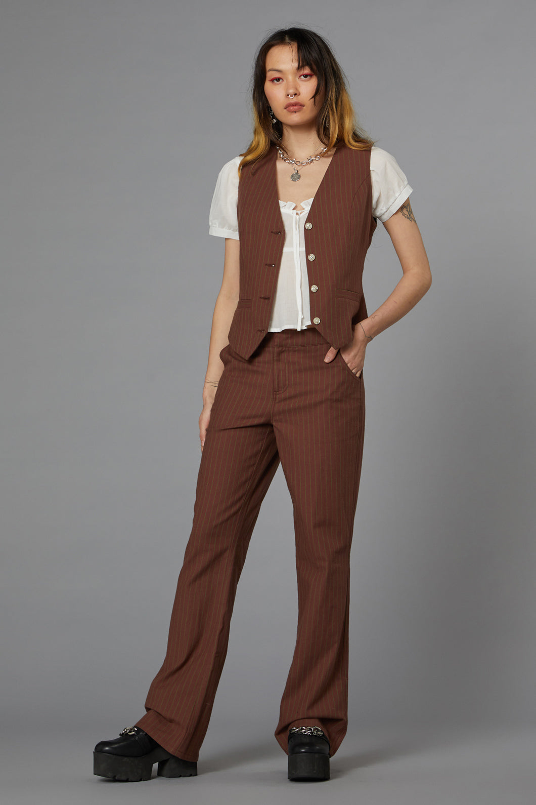 brown