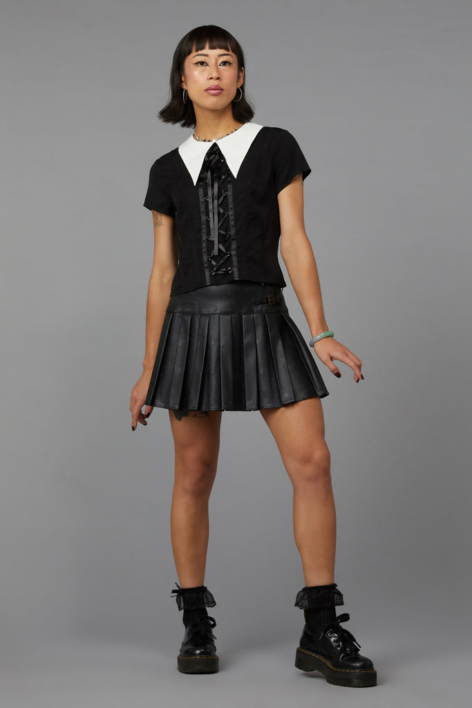 All Tied Up Gothic Blouse – Dangerfield