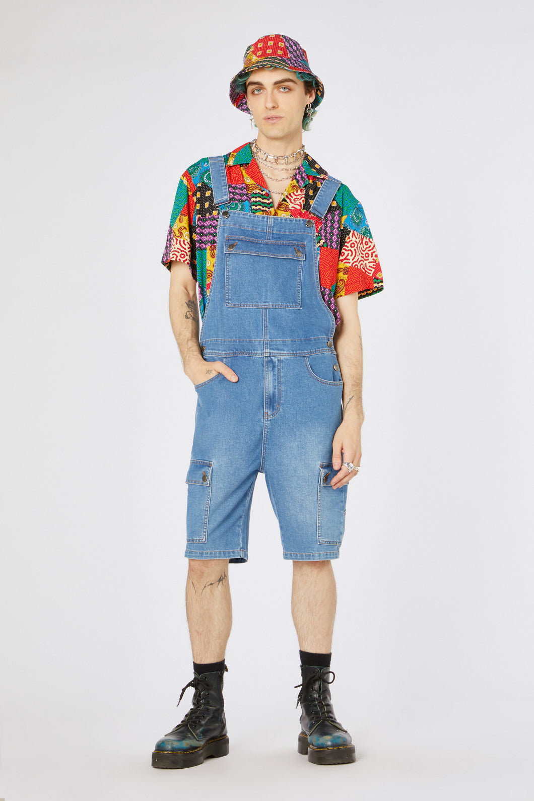 Denim short clearance overalls australia