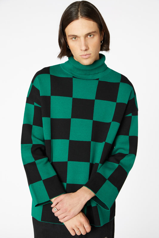 green-black