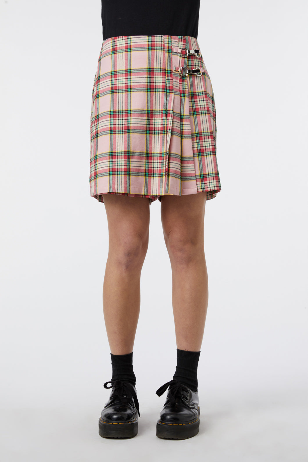 Dangerfield - Spring Tartan Pleat Skort