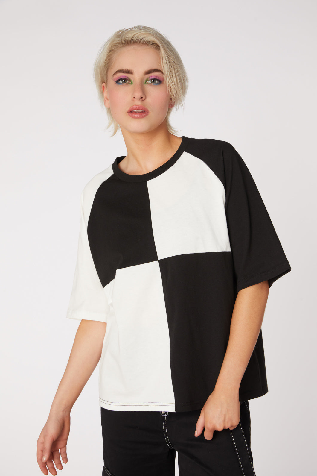 white-black