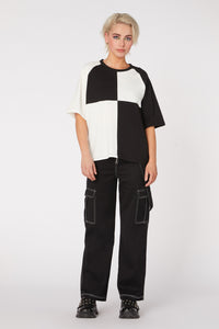 white-black