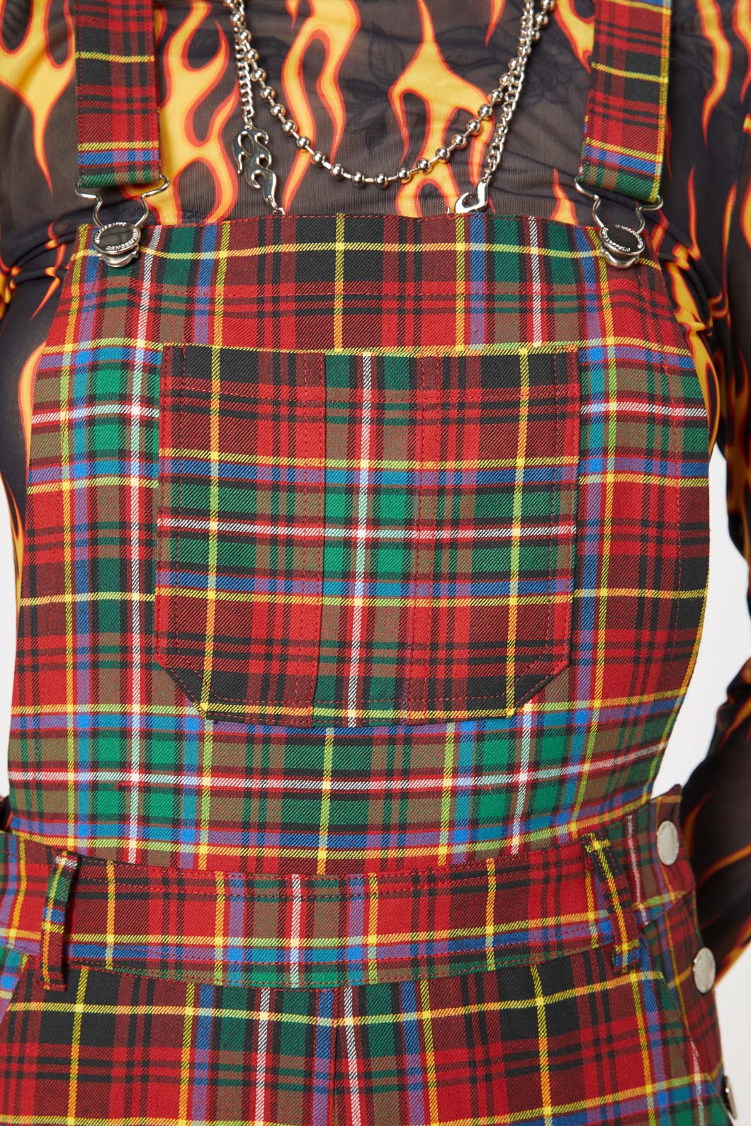 Dangerfield - Wichita Tartan Punk Pinny