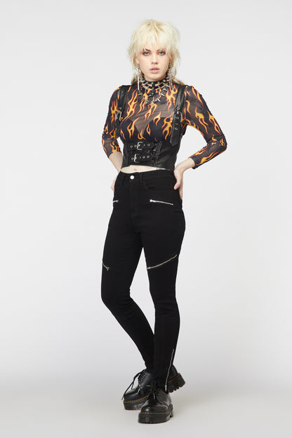black