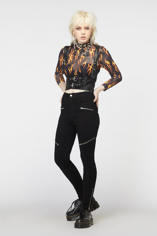 black