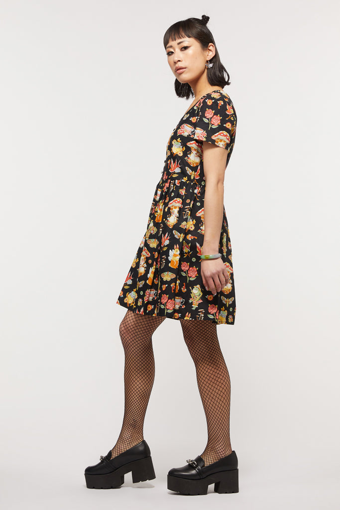 Cottagecore Tattoo Dress – Dangerfield