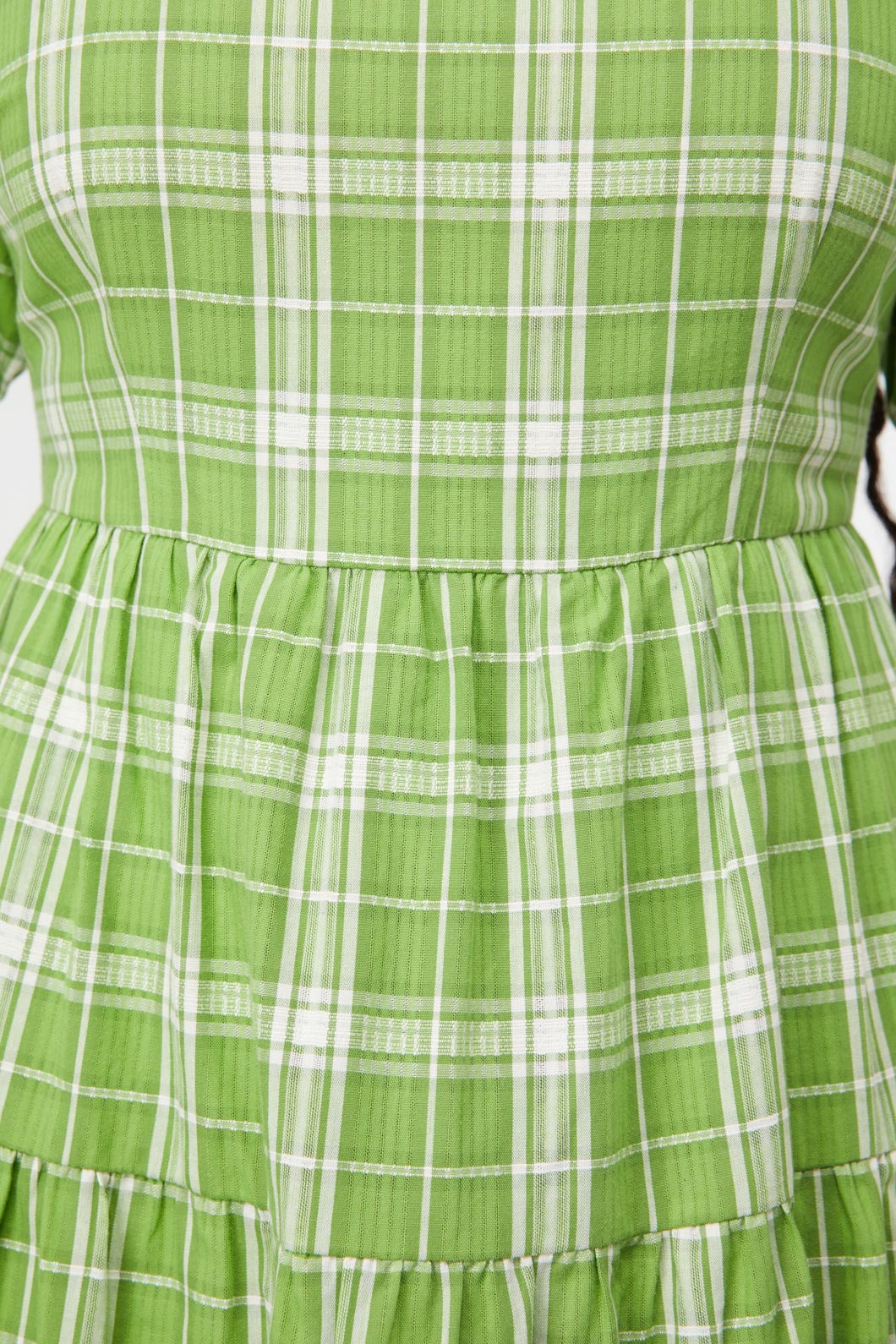 Dazed Tartan Ruffle Dress – Dangerfield - Main Image