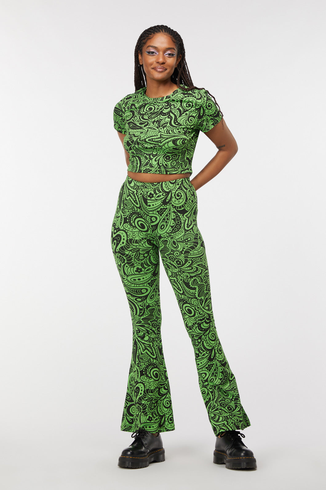 green-black