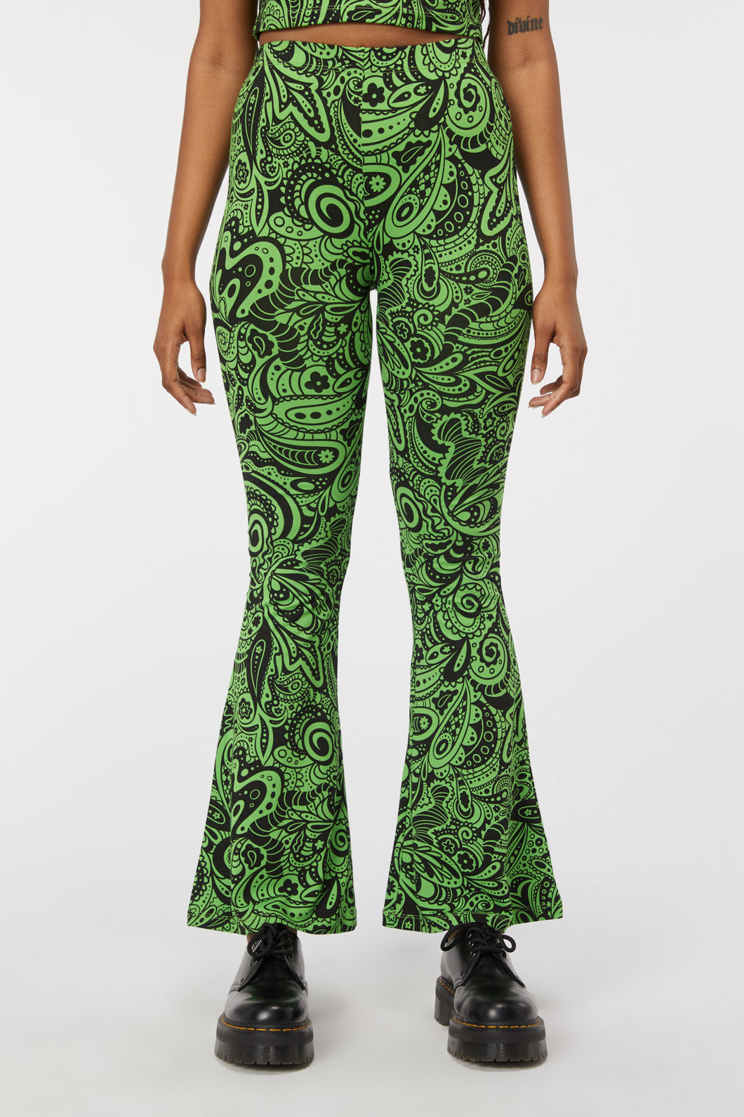 green-black