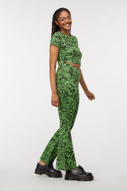 green-black
