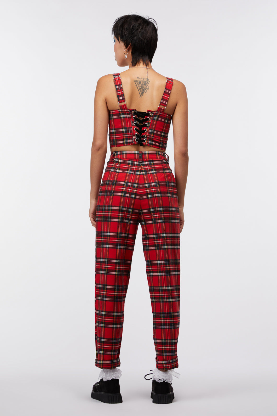 Dangerfield hot sale tartan pants