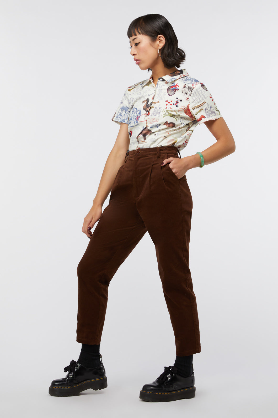 brown