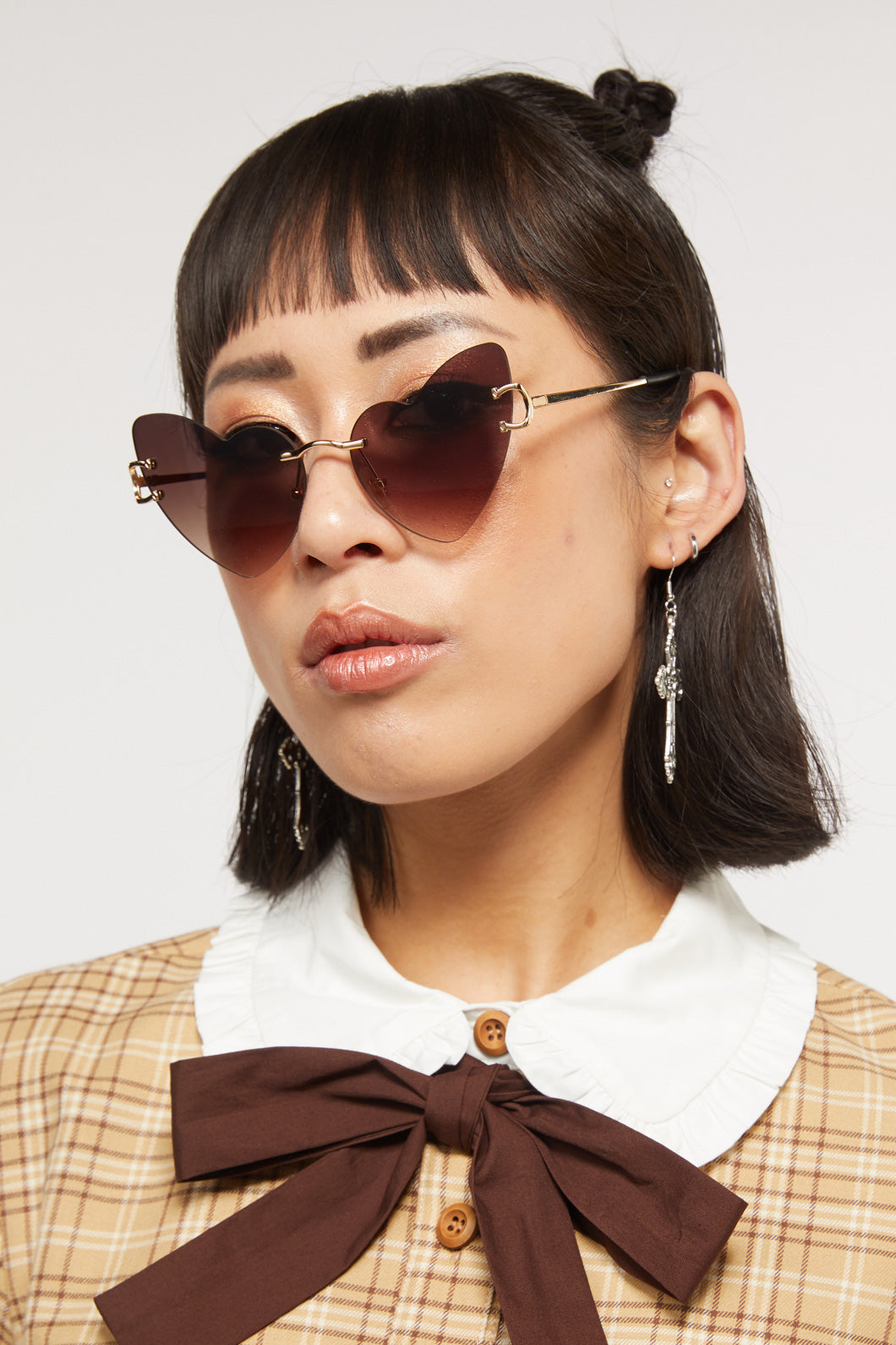 Chloe rosie heart clearance sunglasses