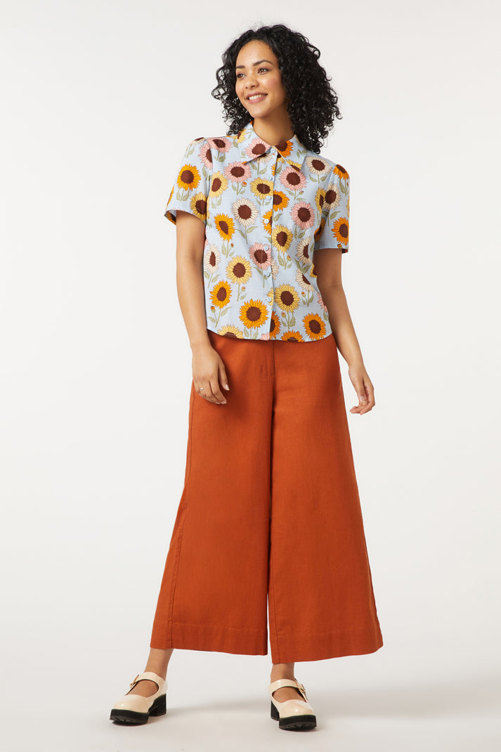Radiant Sunflower Blouse main image 1