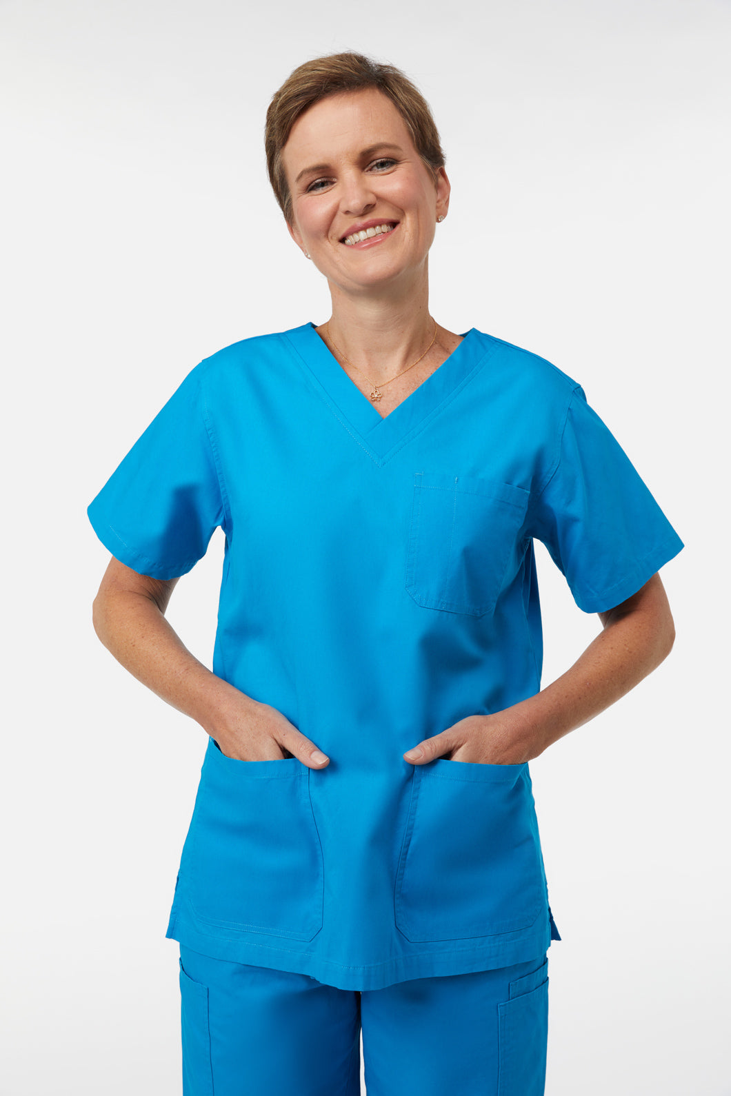 Princess Highway Pop Blue Scrub Set – Dangerfield